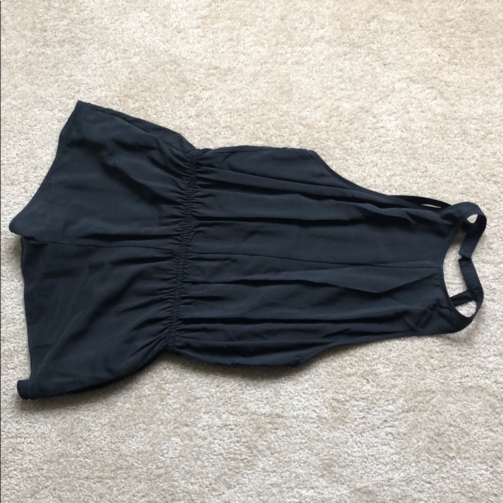 Silky Black Romper
